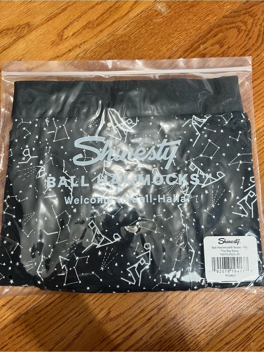 Shinesty Ball Hammock Boxer Briefs 3XL NWT The Big Bang